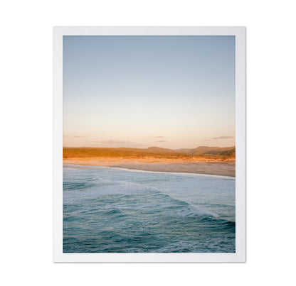 Golden Coastal Waves