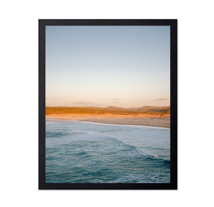 Golden Coastal Waves