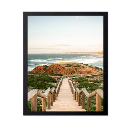 Coastal Boardwalk View