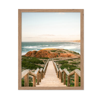 Coastal Boardwalk View