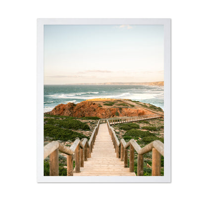 Coastal Boardwalk View