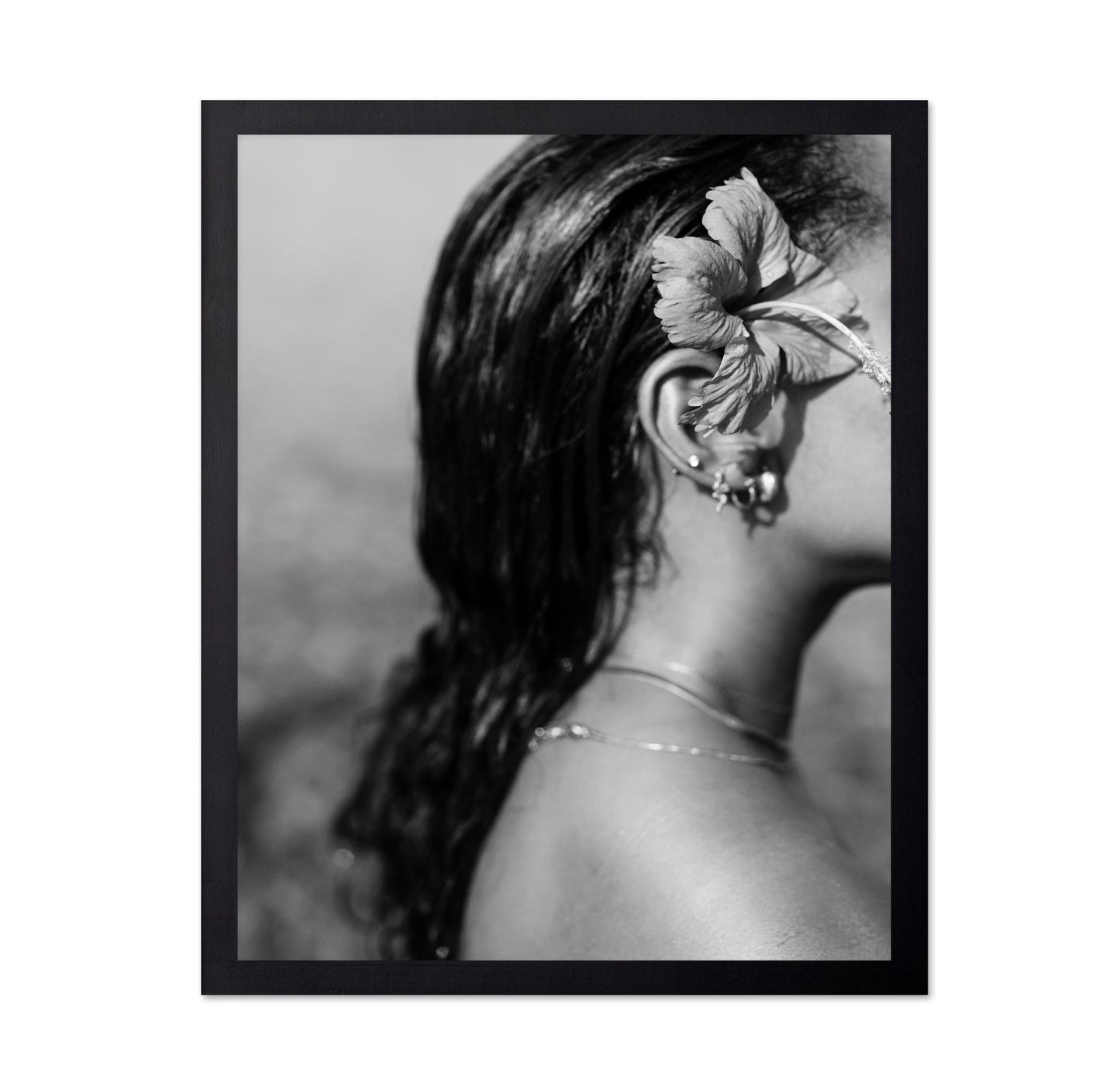 Flower Hair Portrait