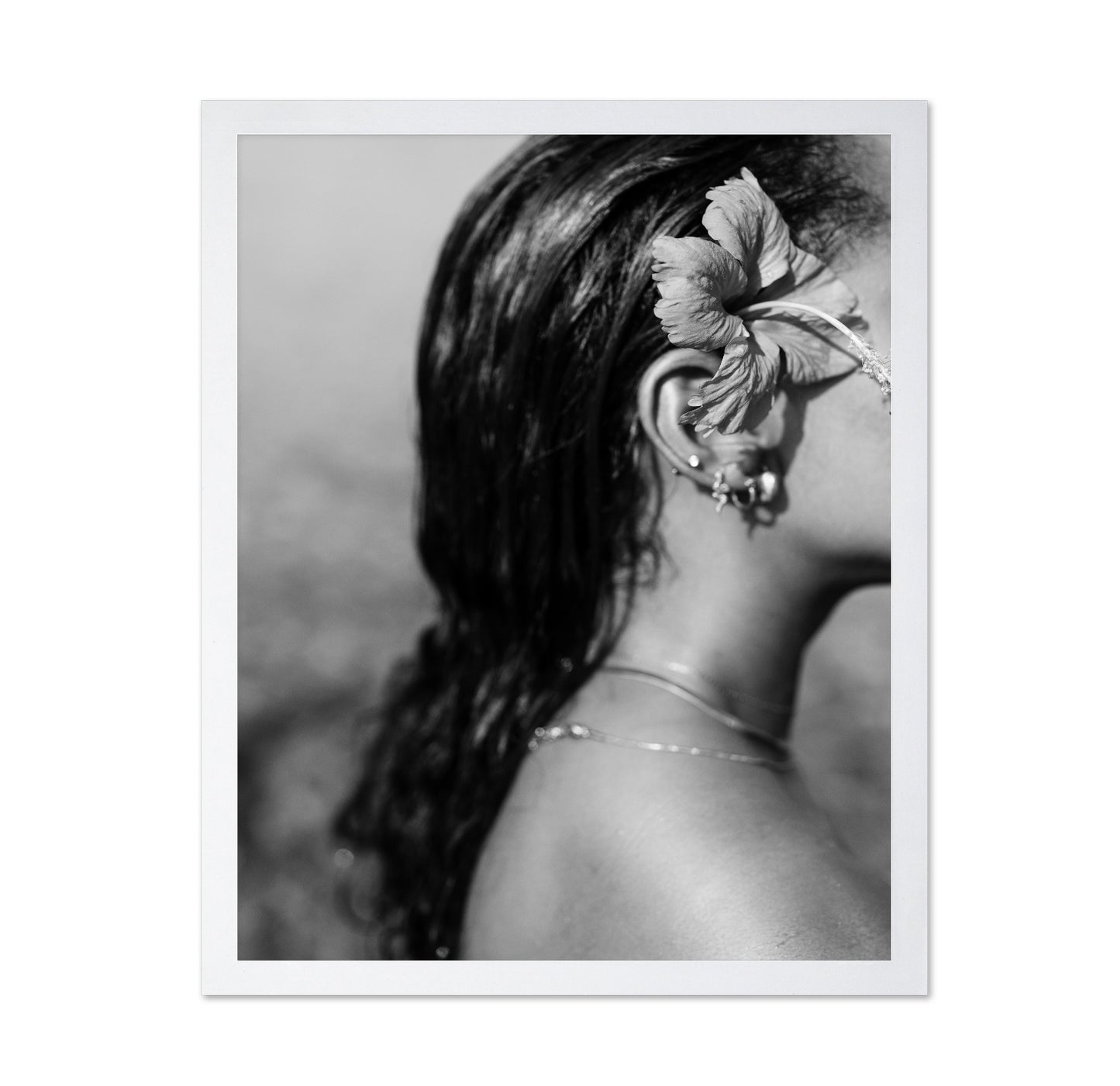 Flower Hair Portrait