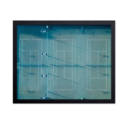 Empty Tennis Courts