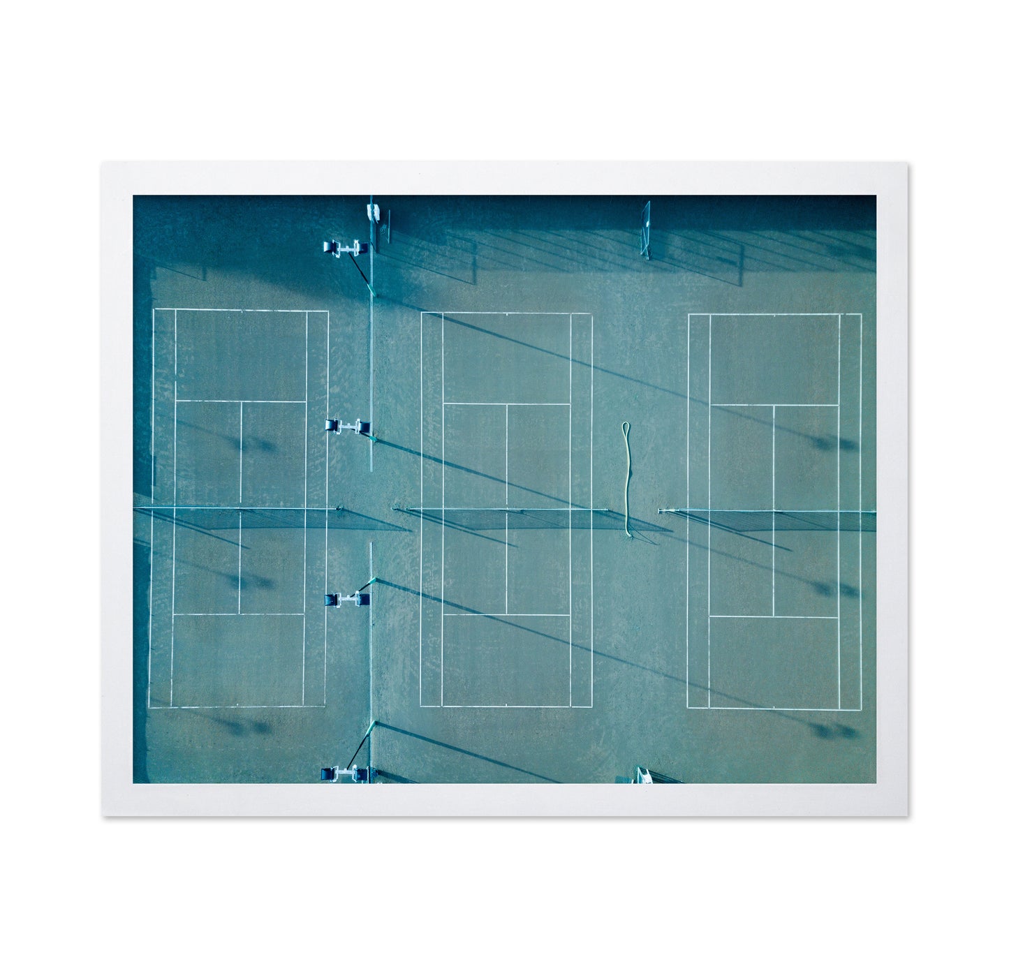 Empty Tennis Courts