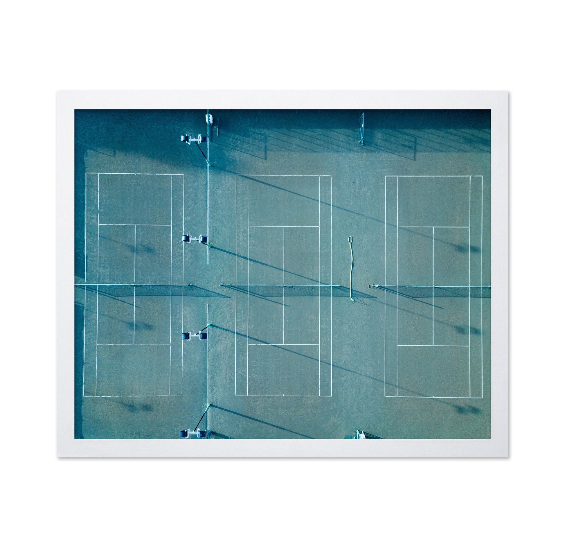 Empty Tennis Courts