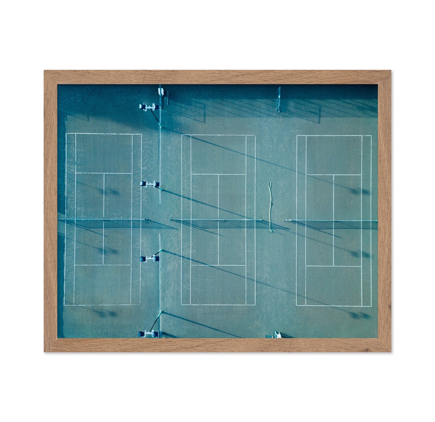 Empty Tennis Courts