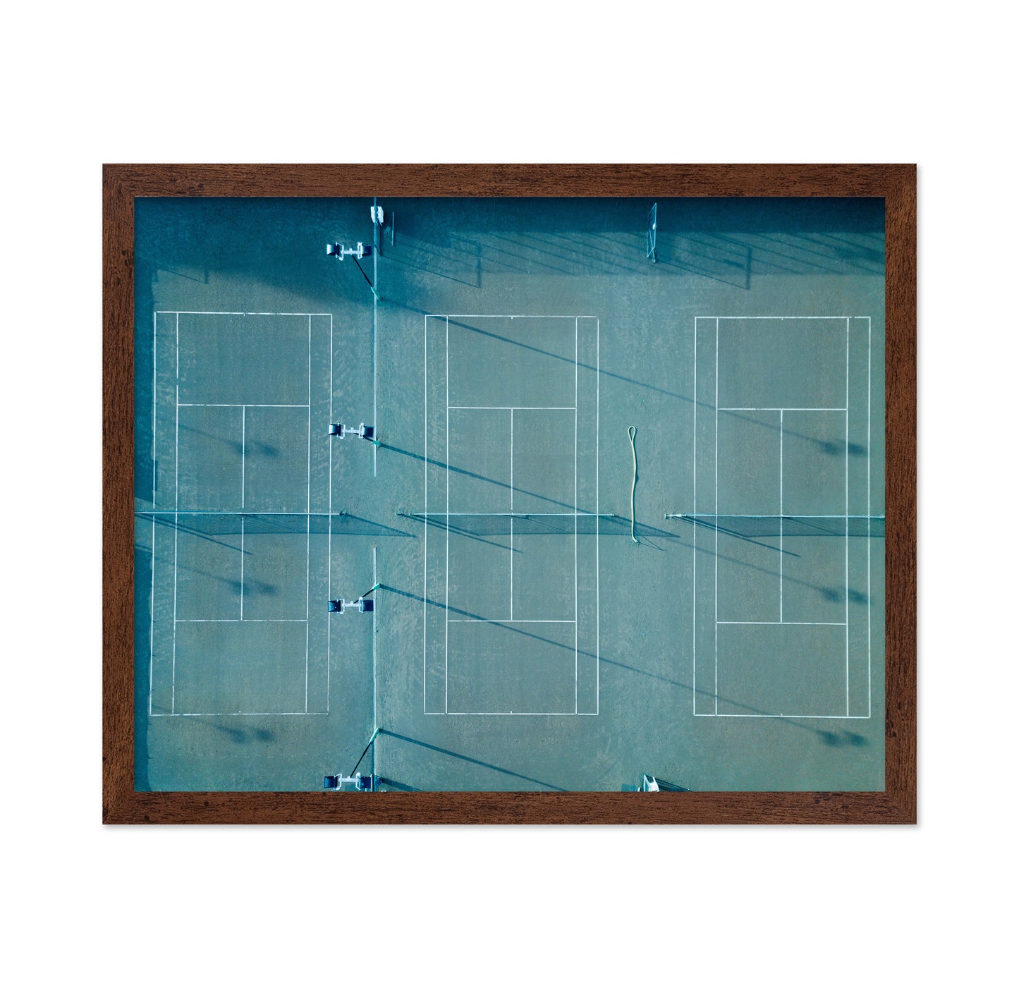 Empty Tennis Courts