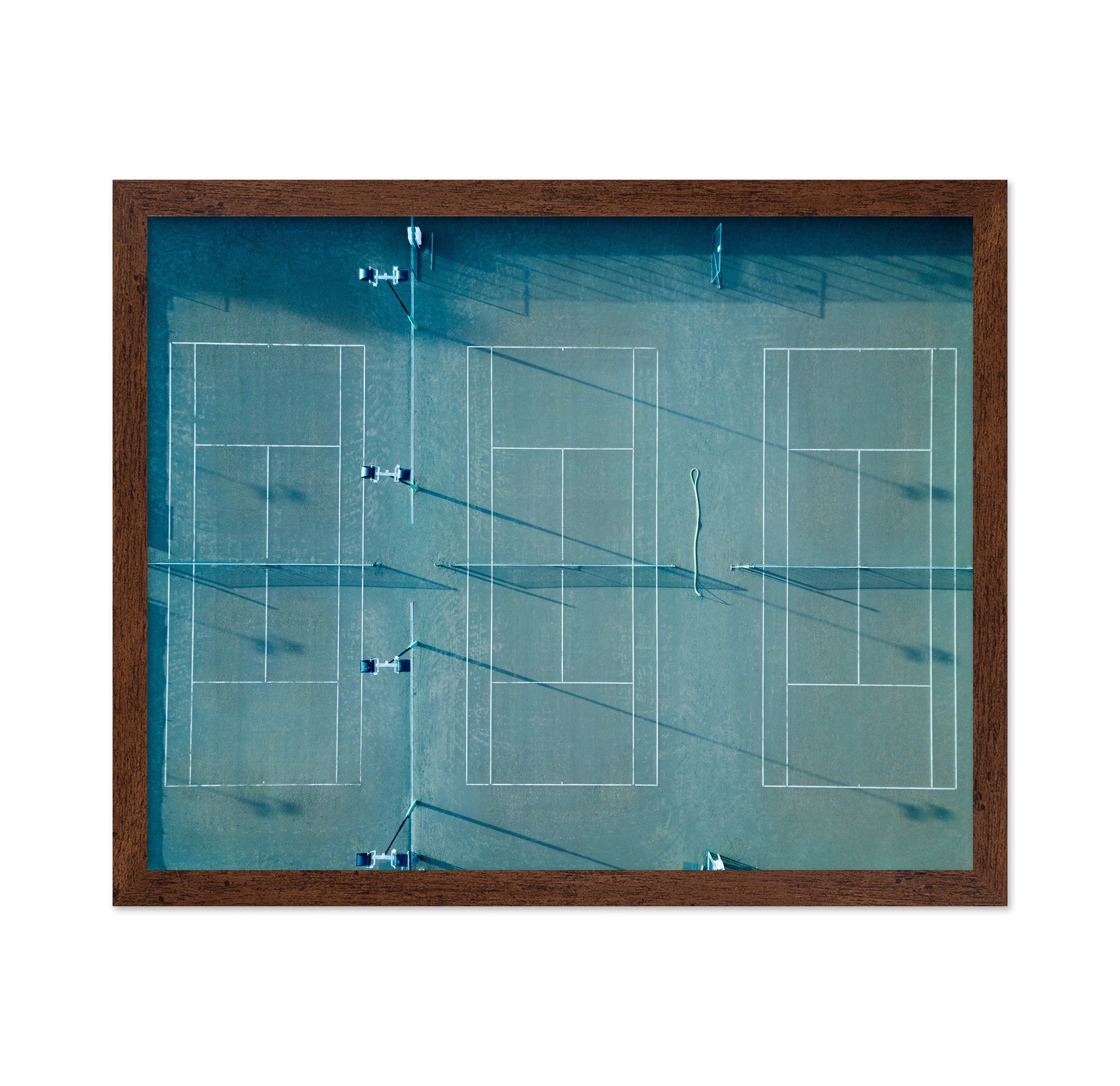 Empty Tennis Courts