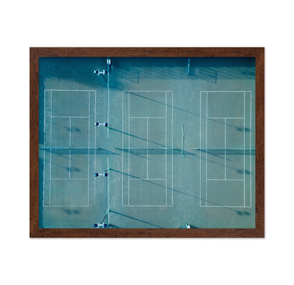 Empty Tennis Courts