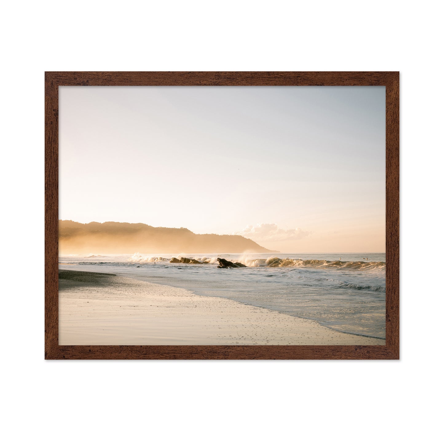 Golden Beach Waves