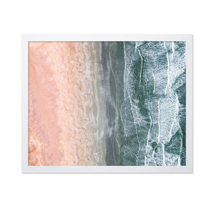 Pink Blue Shoreline