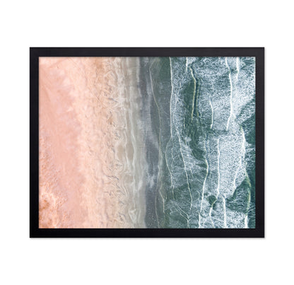 Pink Blue Shoreline