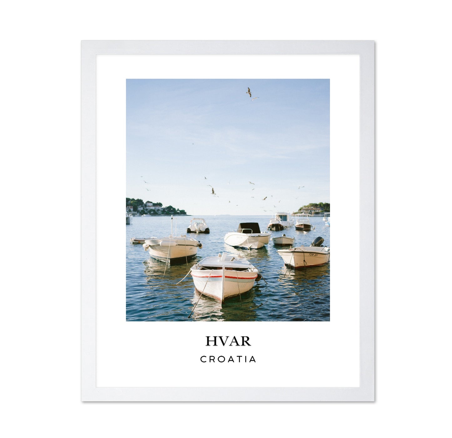 Hvar Harbor Boats