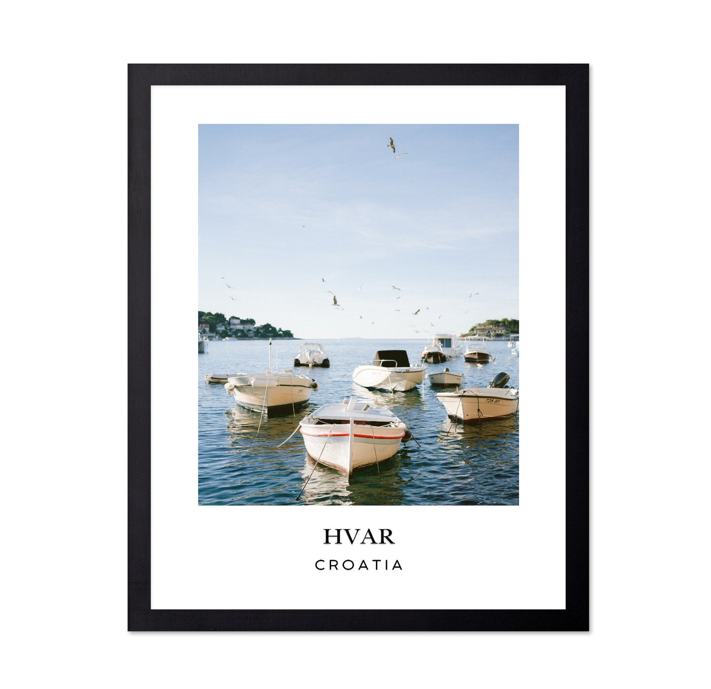 Hvar Harbor Boats