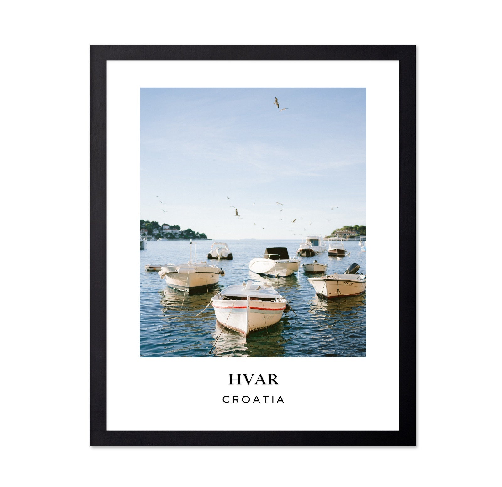 Hvar Harbor Boats