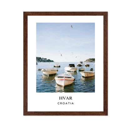 Hvar Harbor Boats