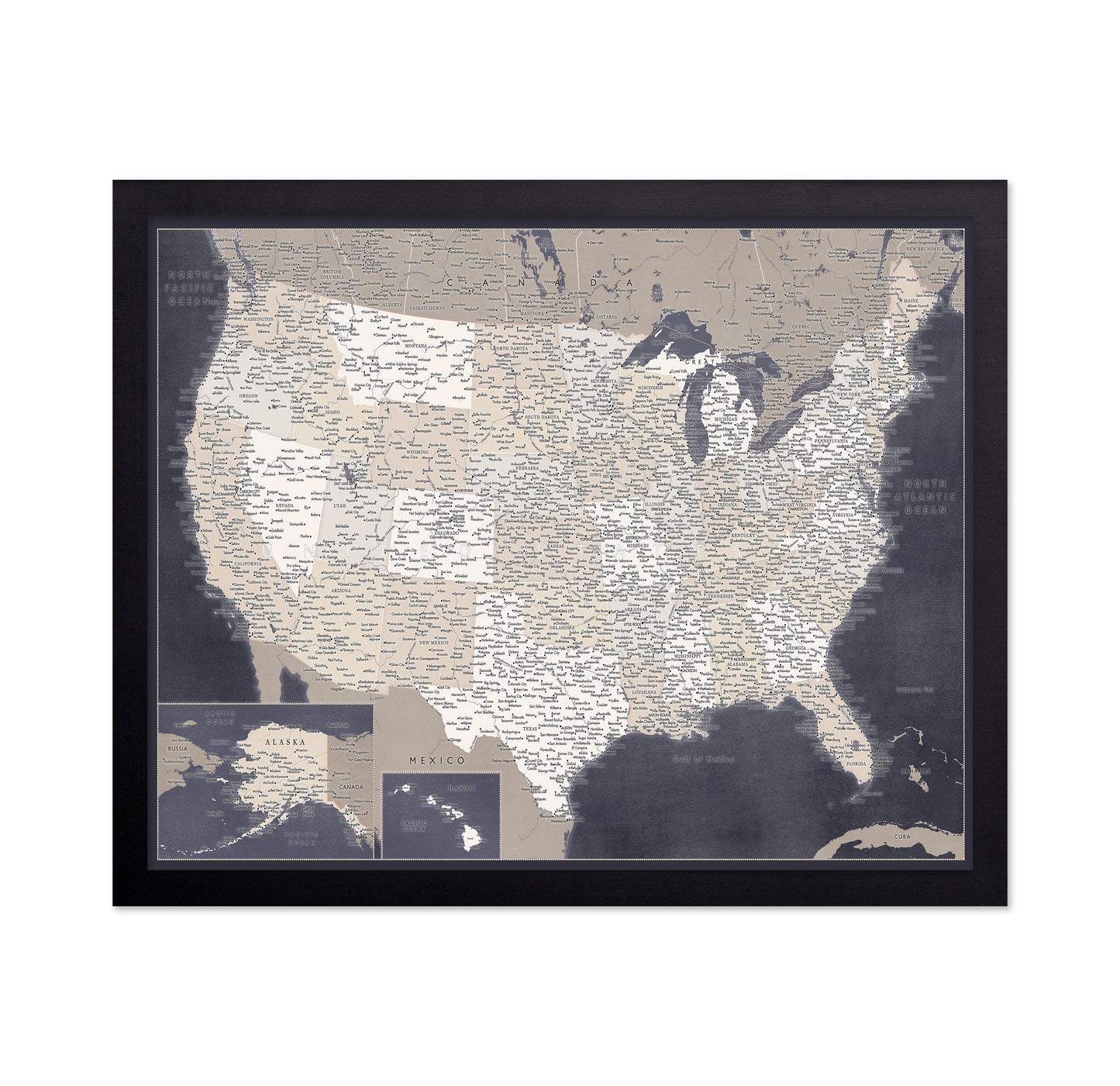 Detailed USA Map