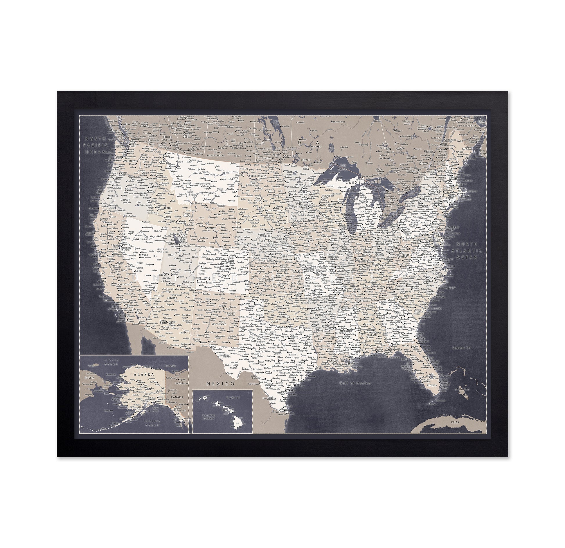 Detailed USA Map