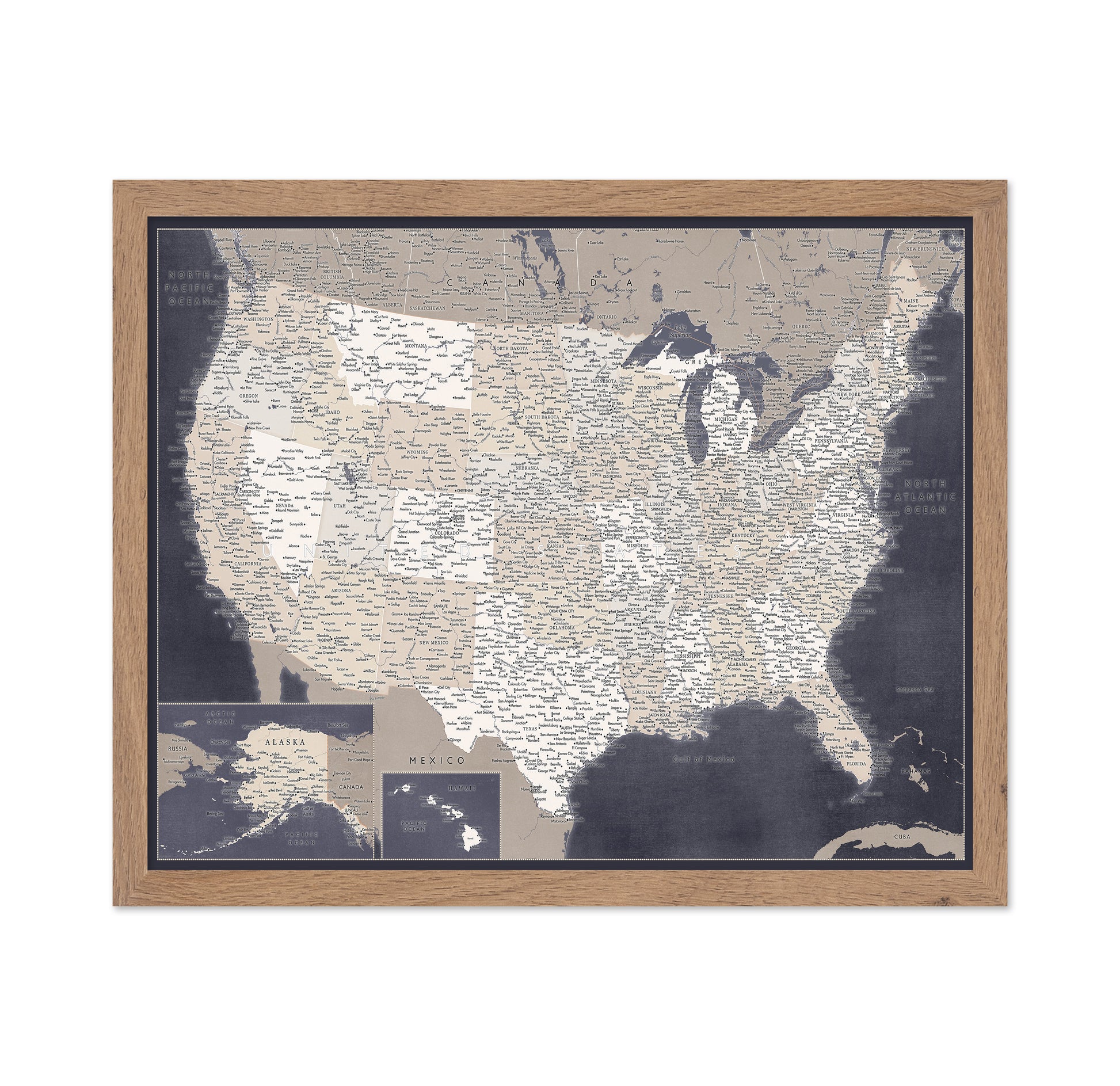 Detailed USA Map