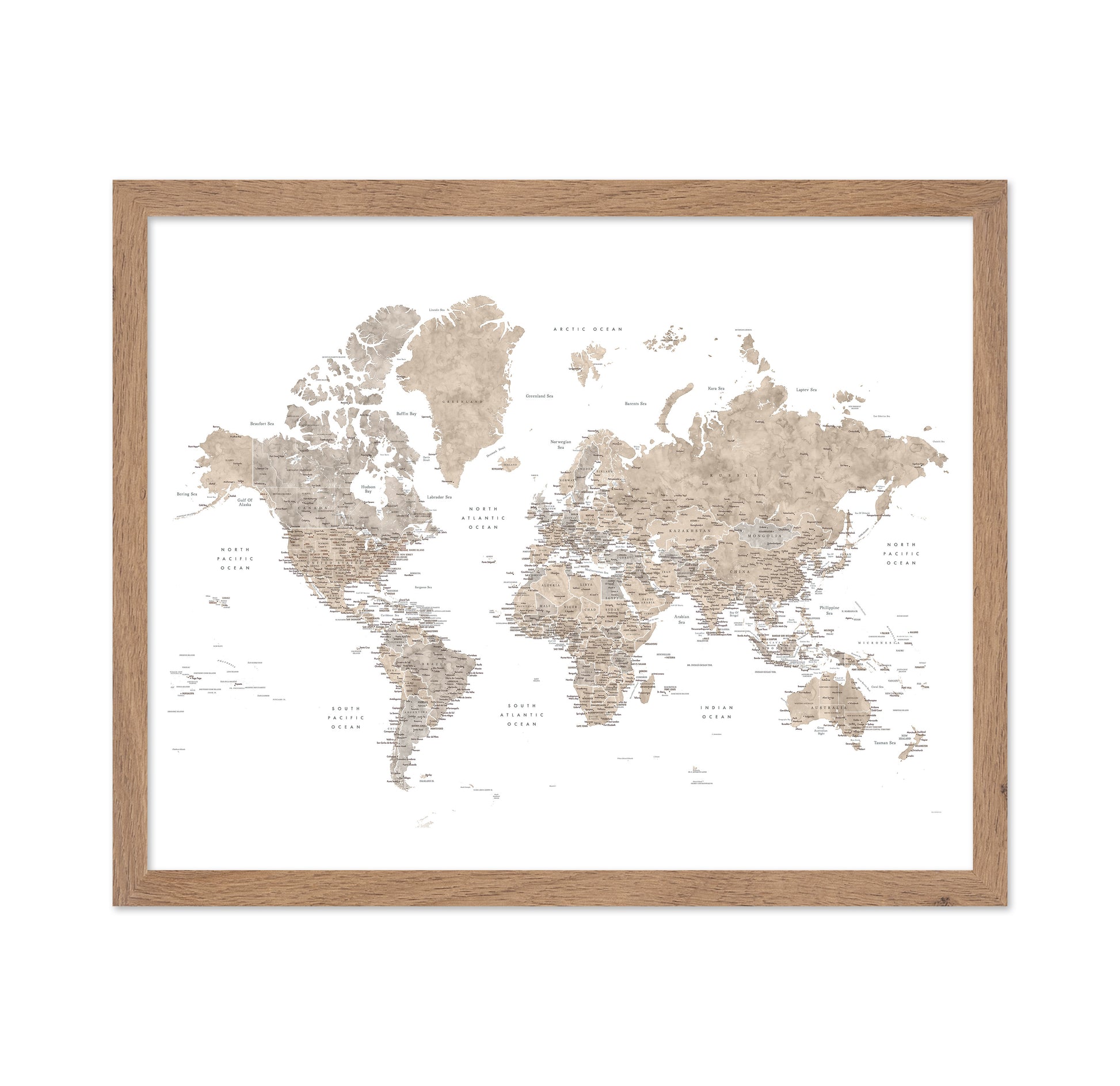 Neutral World Map No1