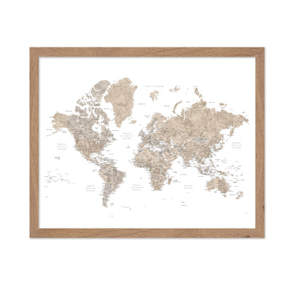 Neutral World Map No1
