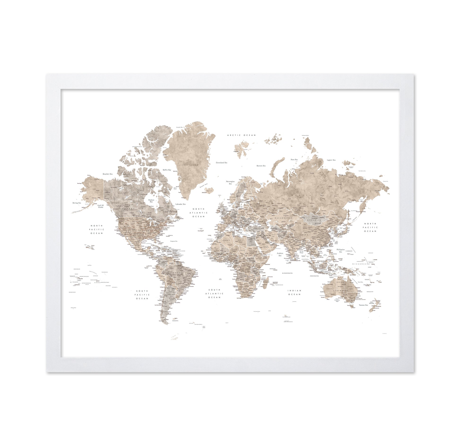 Neutral World Map No1