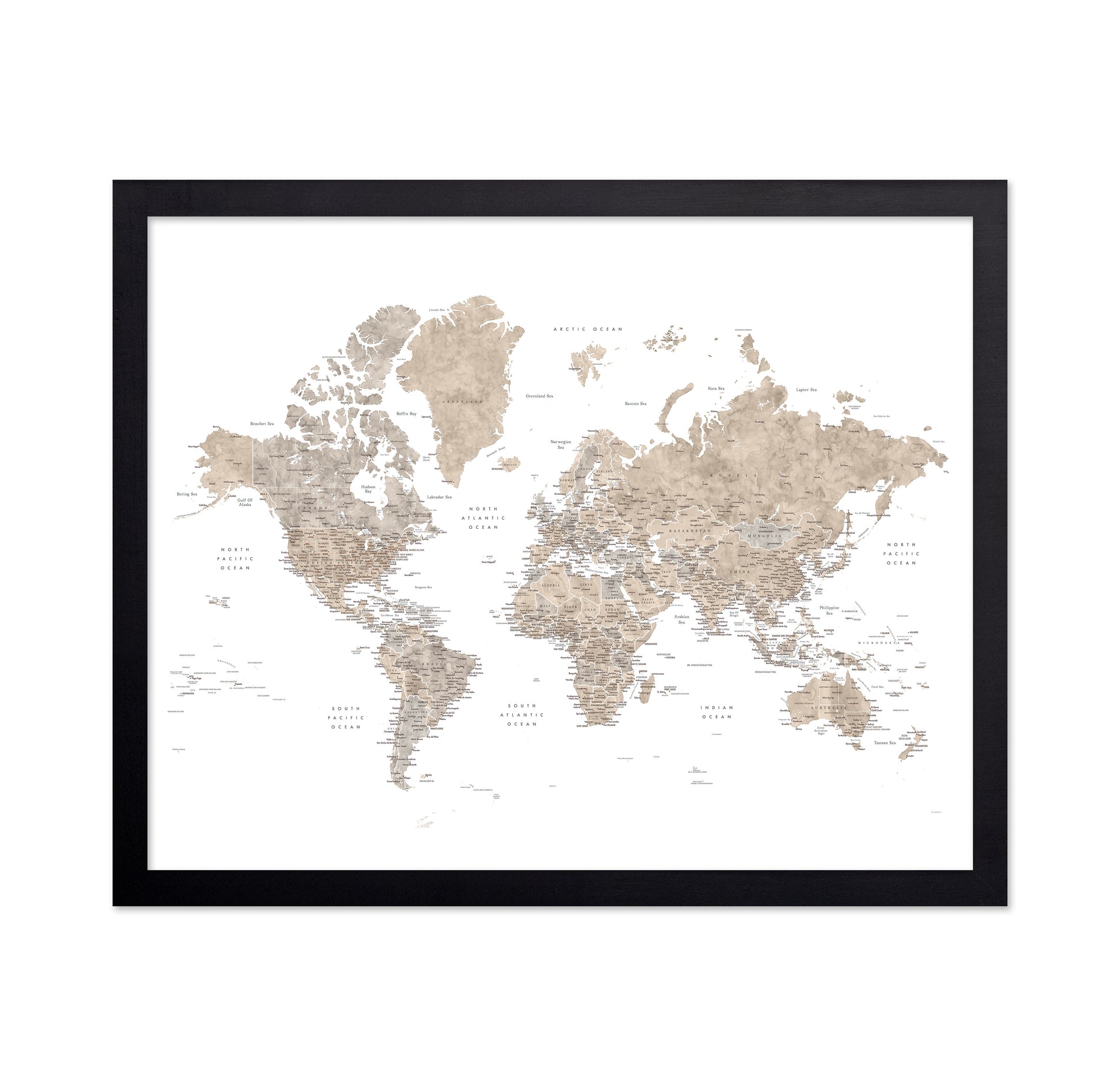 Neutral World Map No1