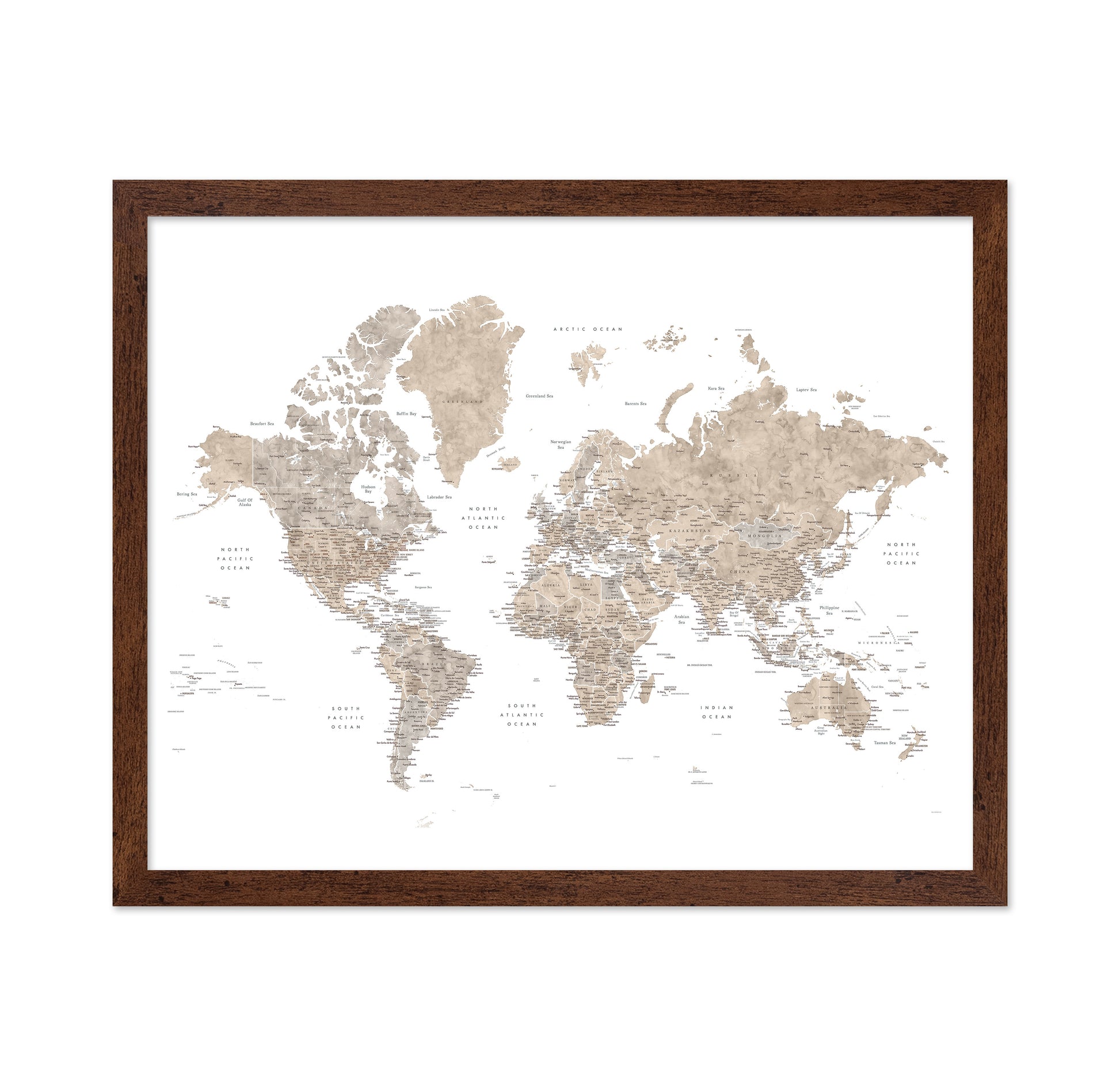 Neutral World Map No1