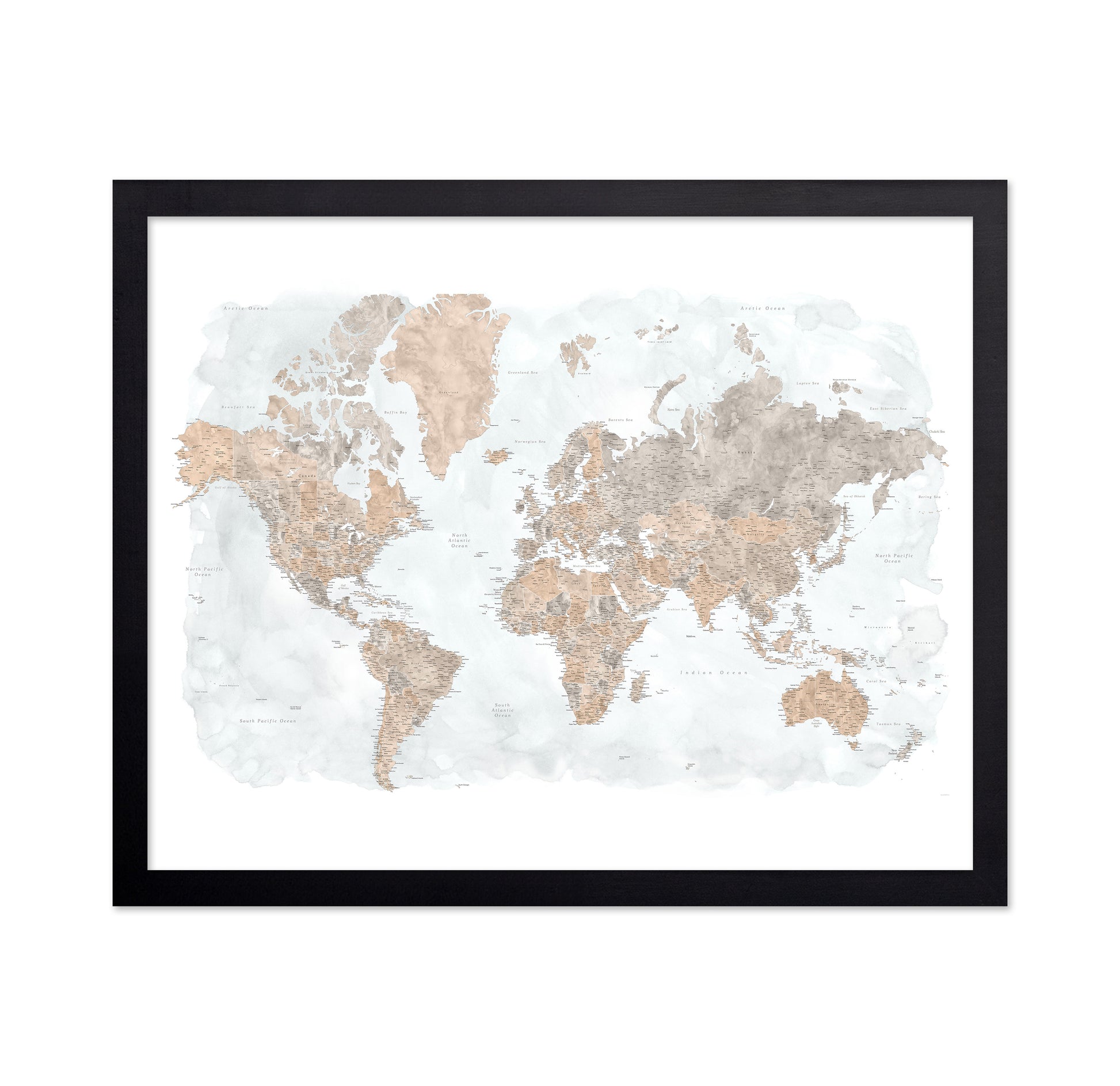 Vintage World Map