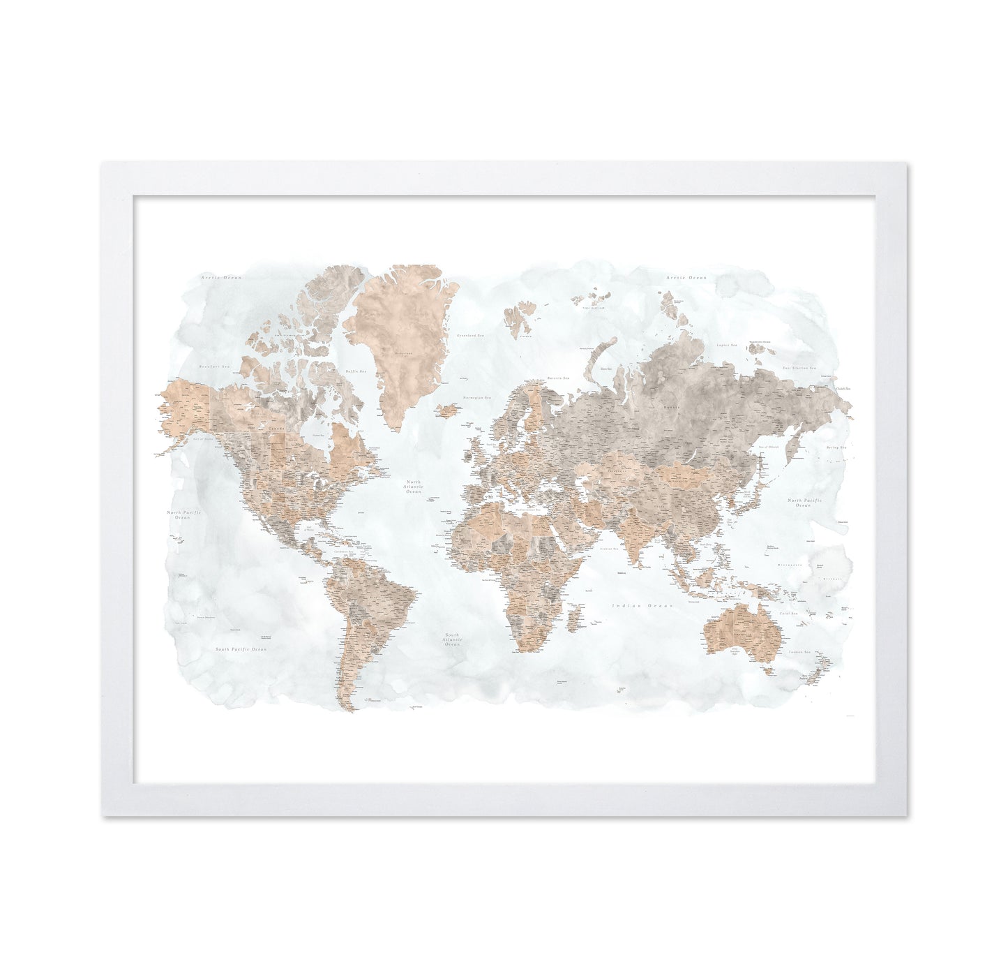 Vintage World Map