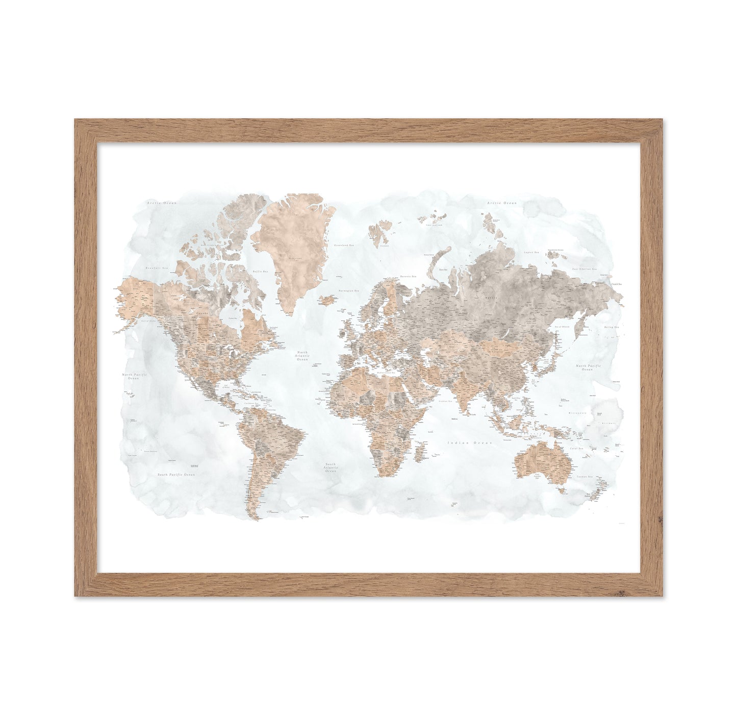 Vintage World Map