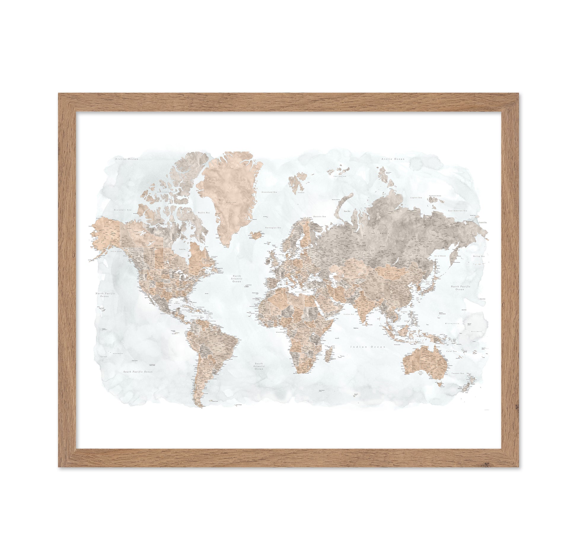 Vintage World Map