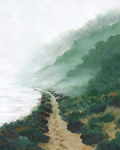 Foggy Coastal Path