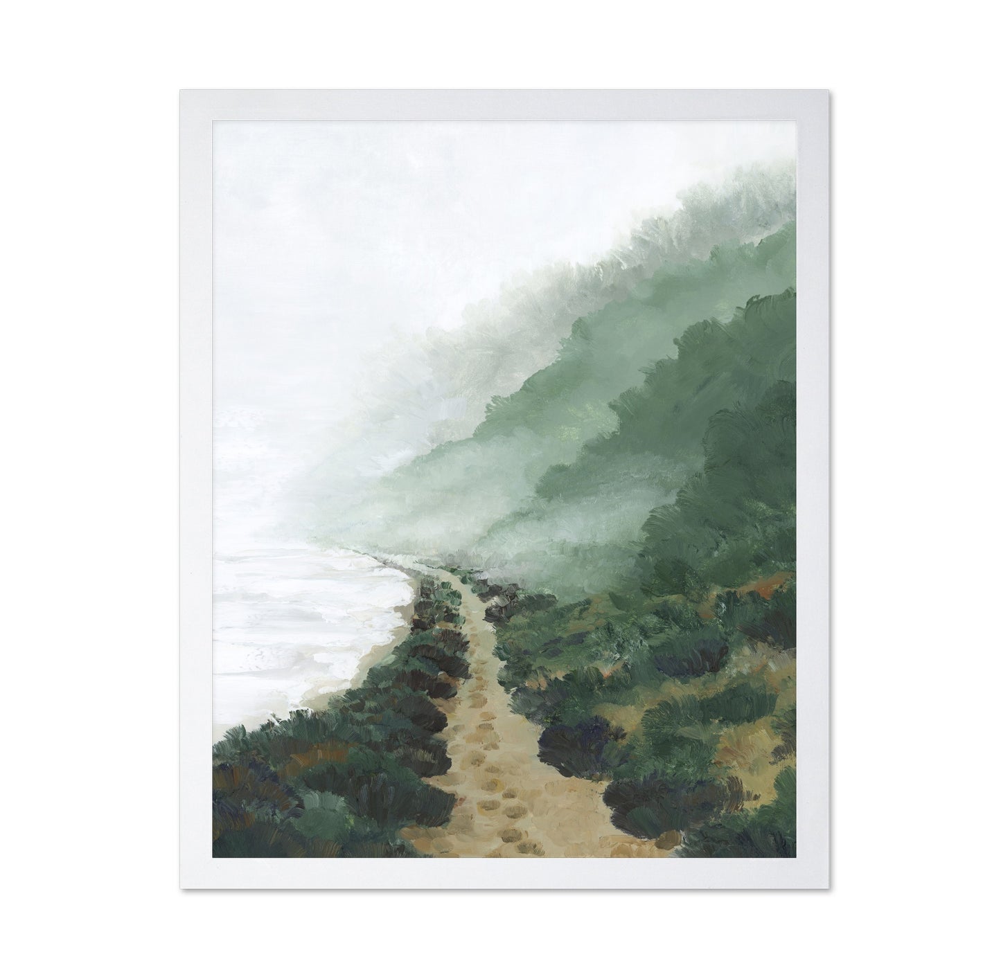 Foggy Coastal Path