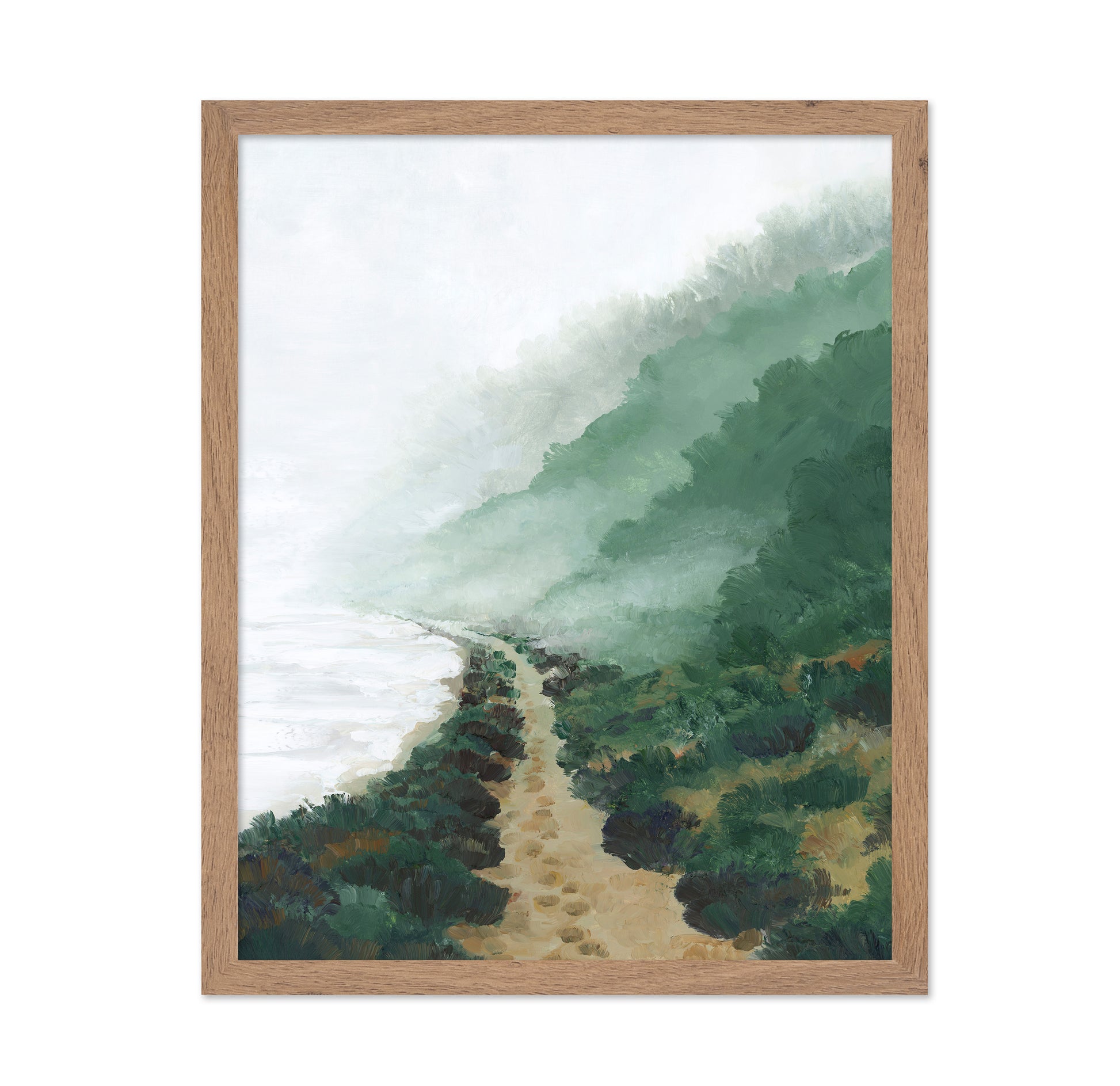 Foggy Coastal Path