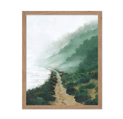 Foggy Coastal Path