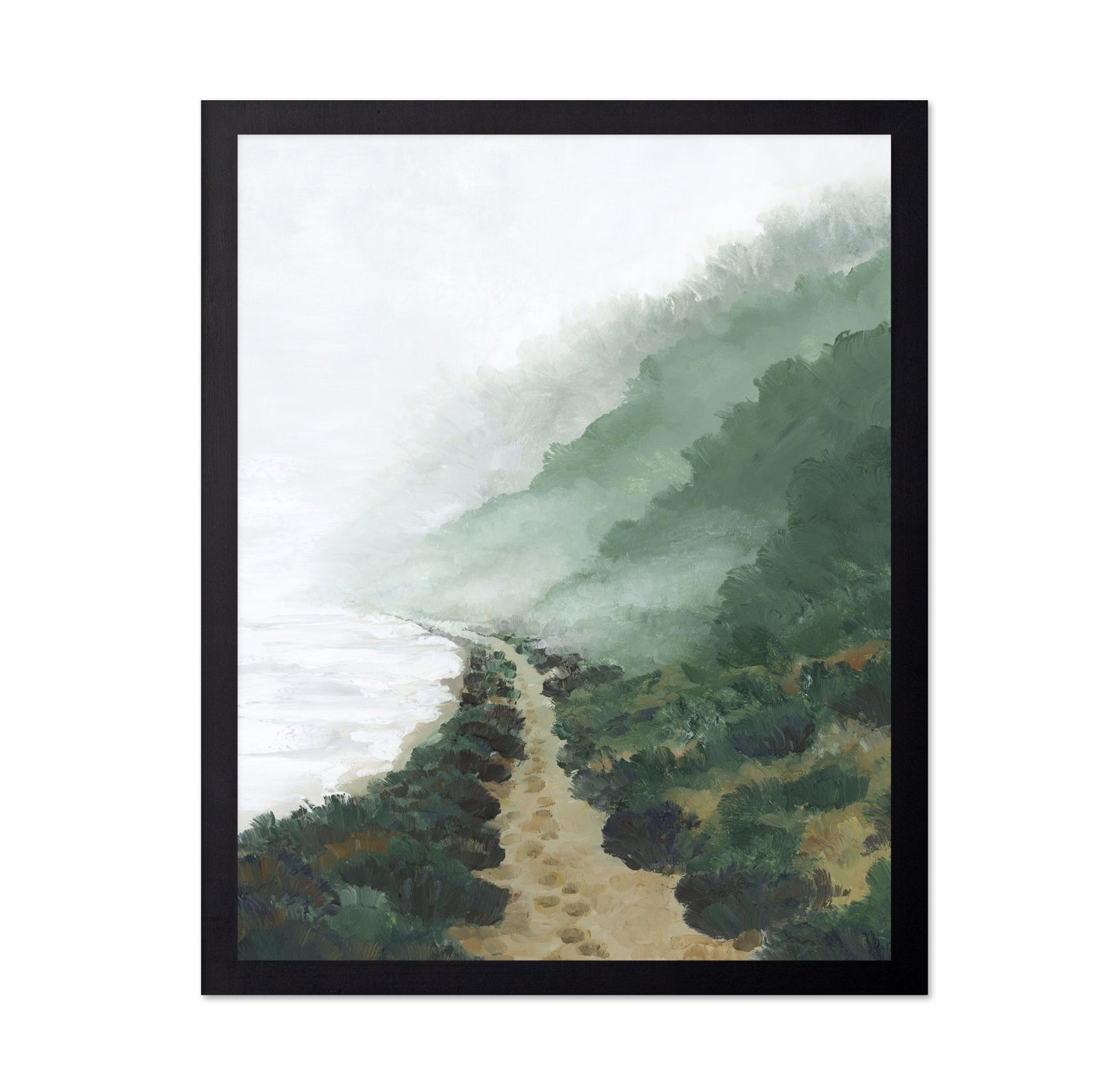 Foggy Coastal Path