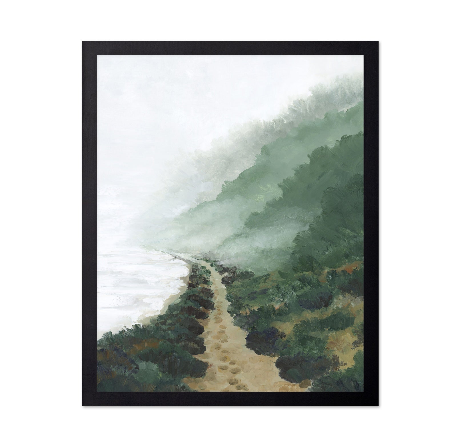 Foggy Coastal Path