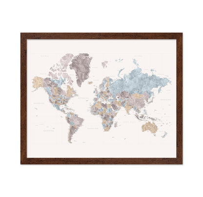 World Map Cities