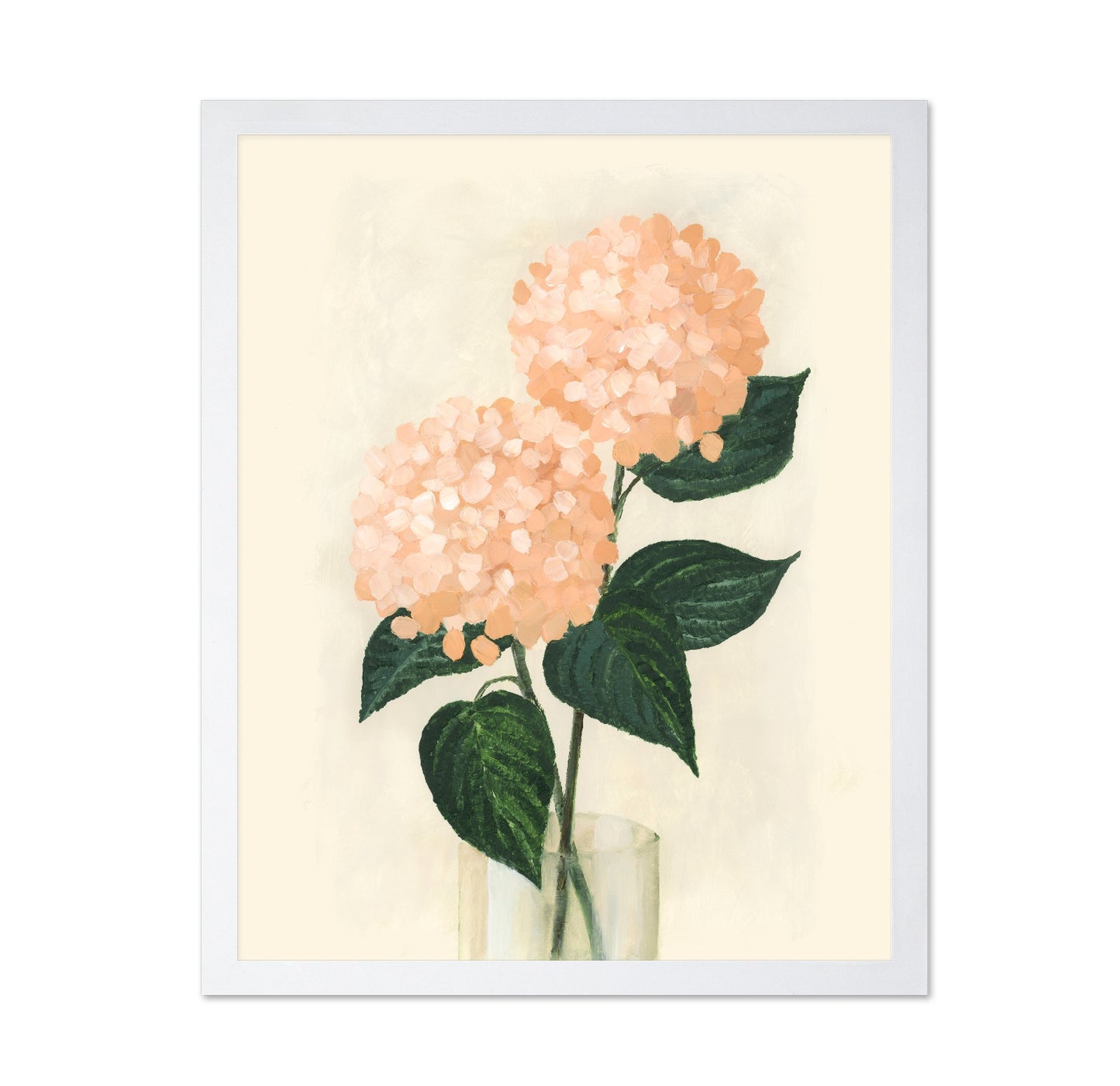 Coral Hydrangeas