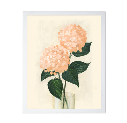 Coral Hydrangeas
