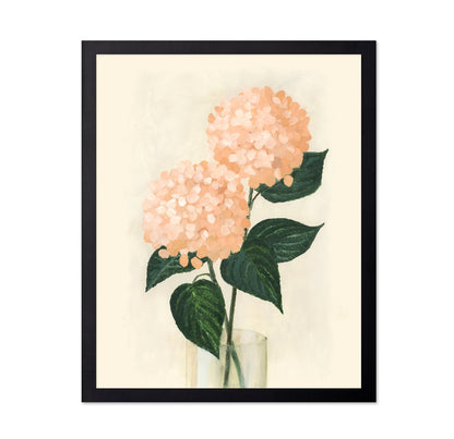 Coral Hydrangeas