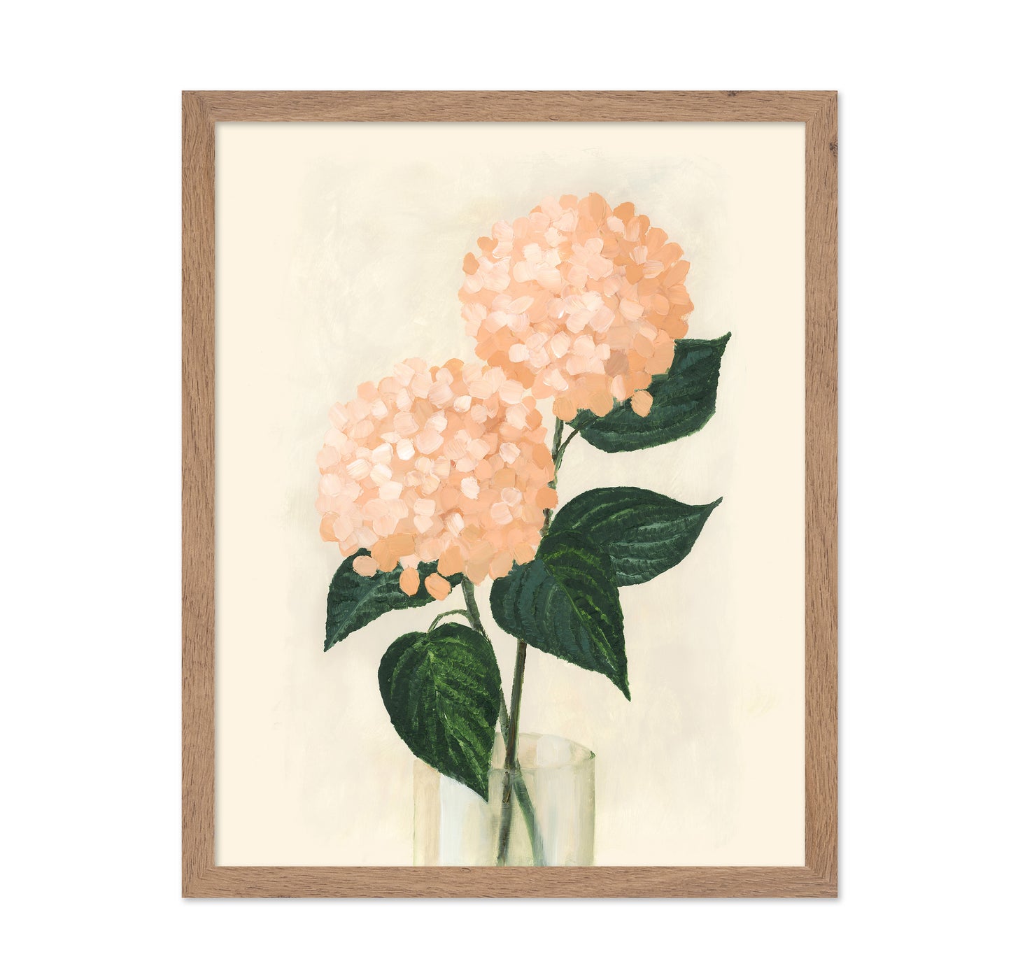Coral Hydrangeas