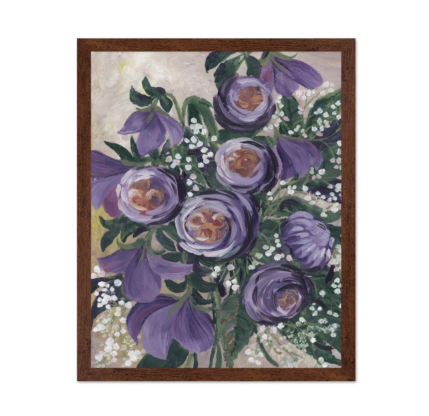 Purple English Roses