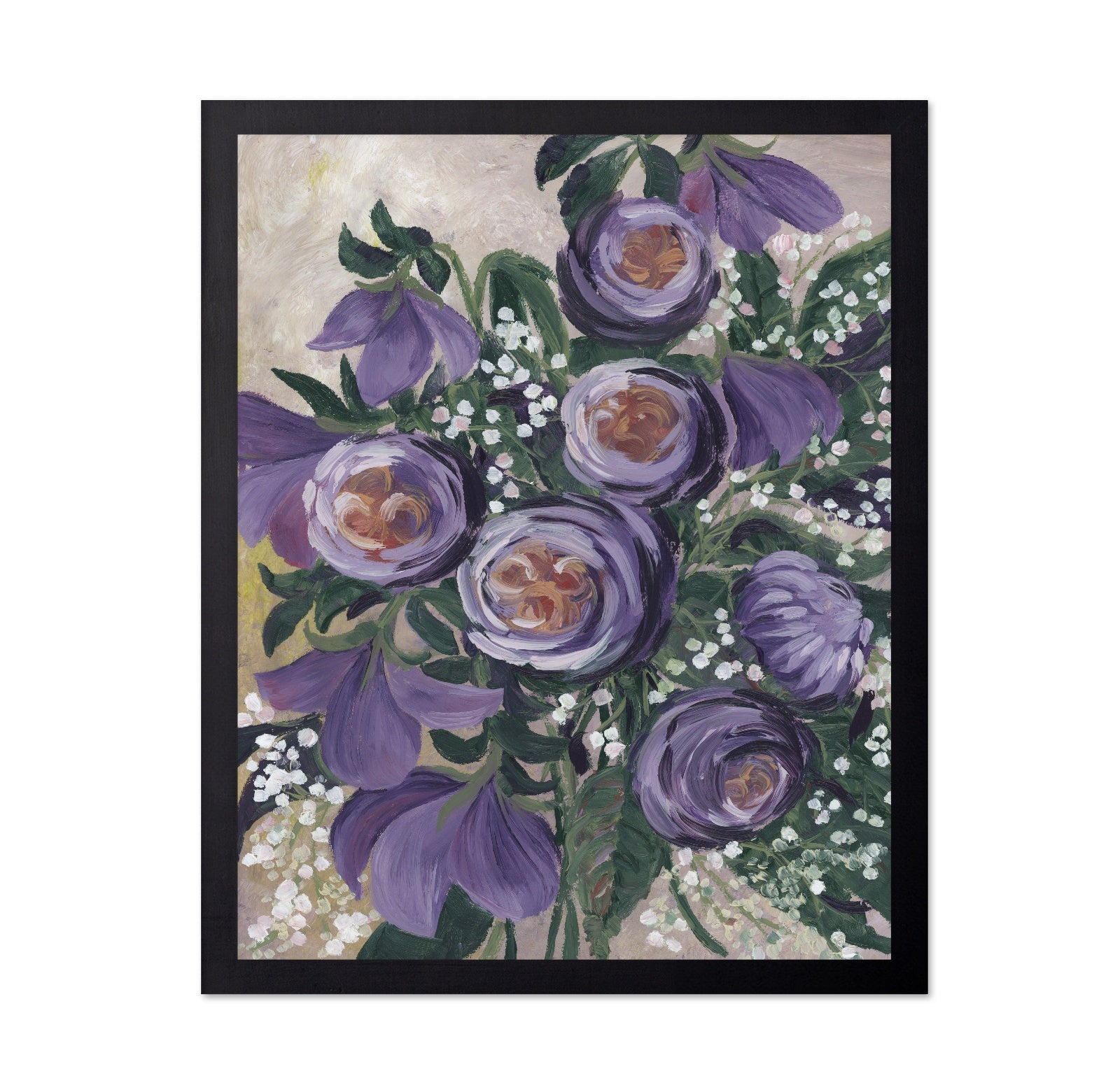 Purple English Roses
