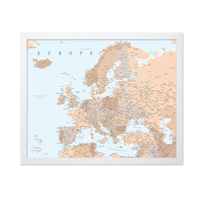 Europe Map Detailed