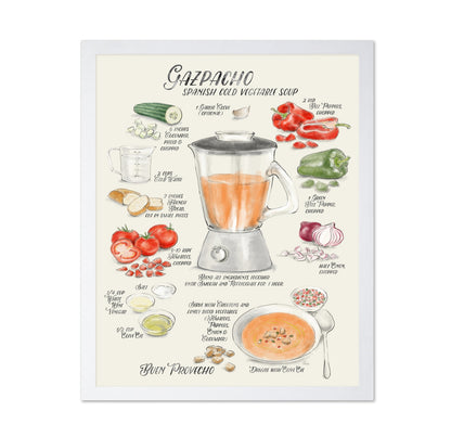 Gazpacho Recipe Art