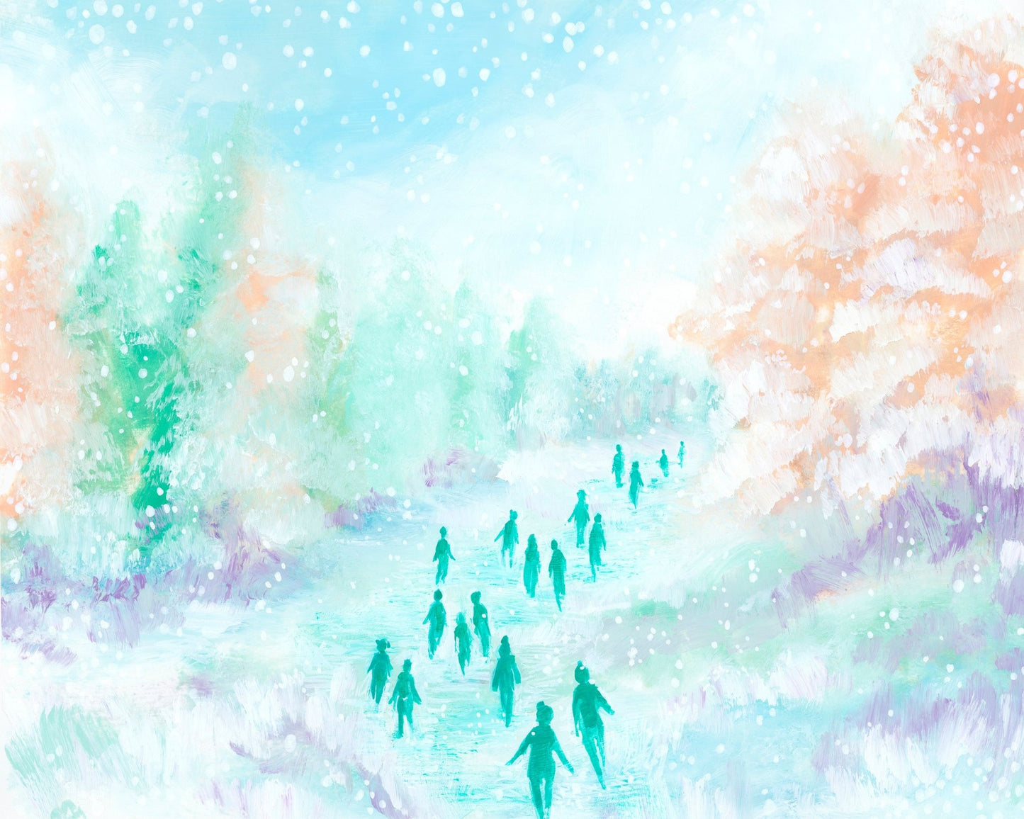 Winter Skaters