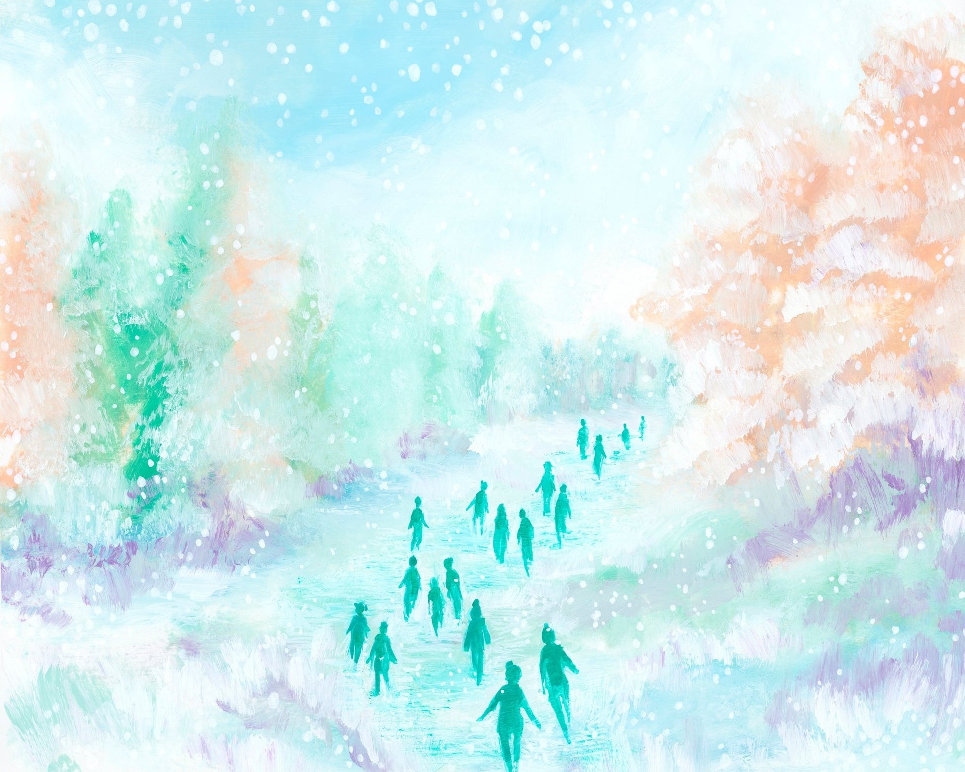 Winter Skaters